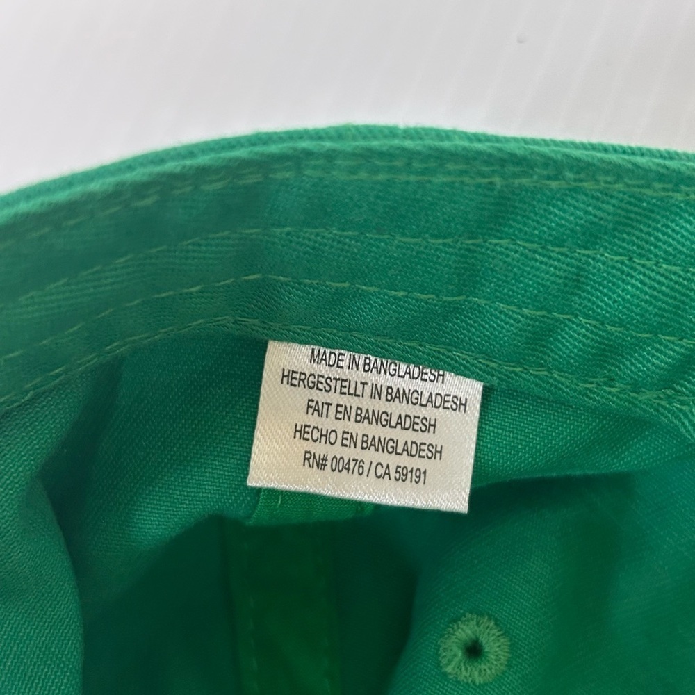 🎾”American Needle” NWT BNP Tennis Tournament Green Fabric Embroidered Cap - Picture 6 of 14